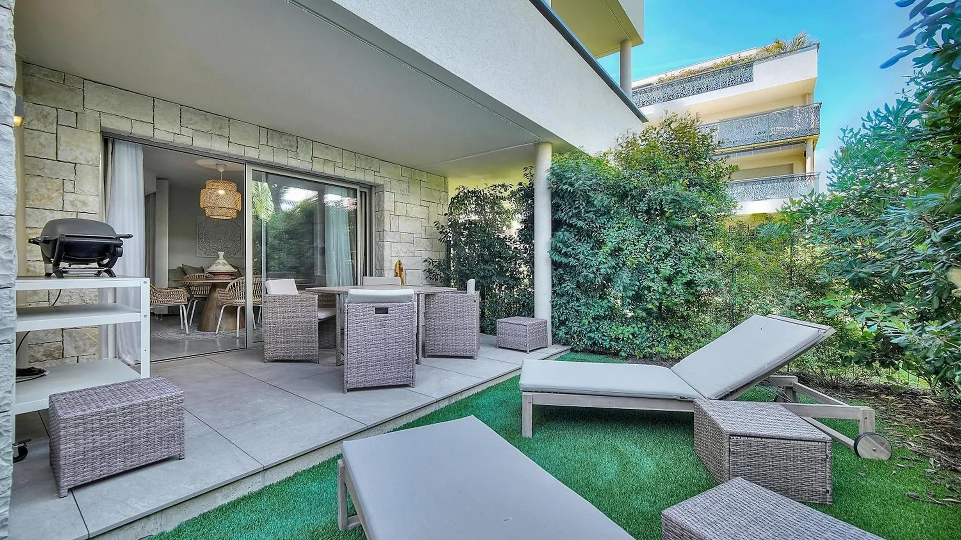Apartment Immogroom - Garden - Bikes - Bbq - Parking - Ac Cannes